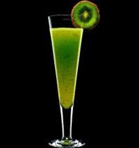 Cóctel Kiwi Bellini